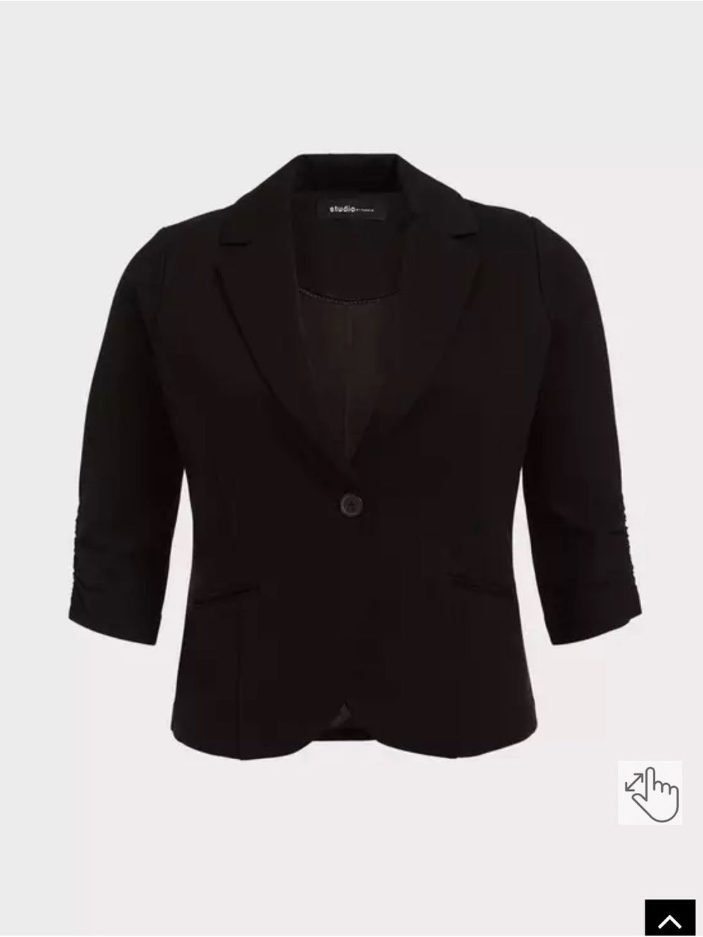 Torrid Studio Ponte Tailored Fit Blazer - Picture 4 of 12